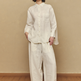 Friday Linen Shirt in White