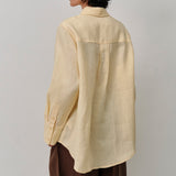 Great Linen Shirt in Butter