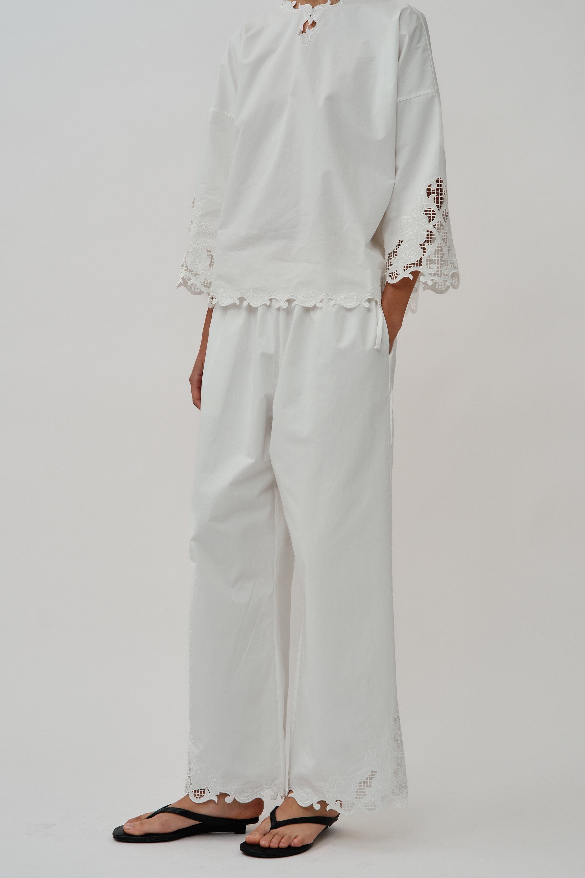 Atlas Pants in White