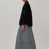 Shift Shirt Set in Black