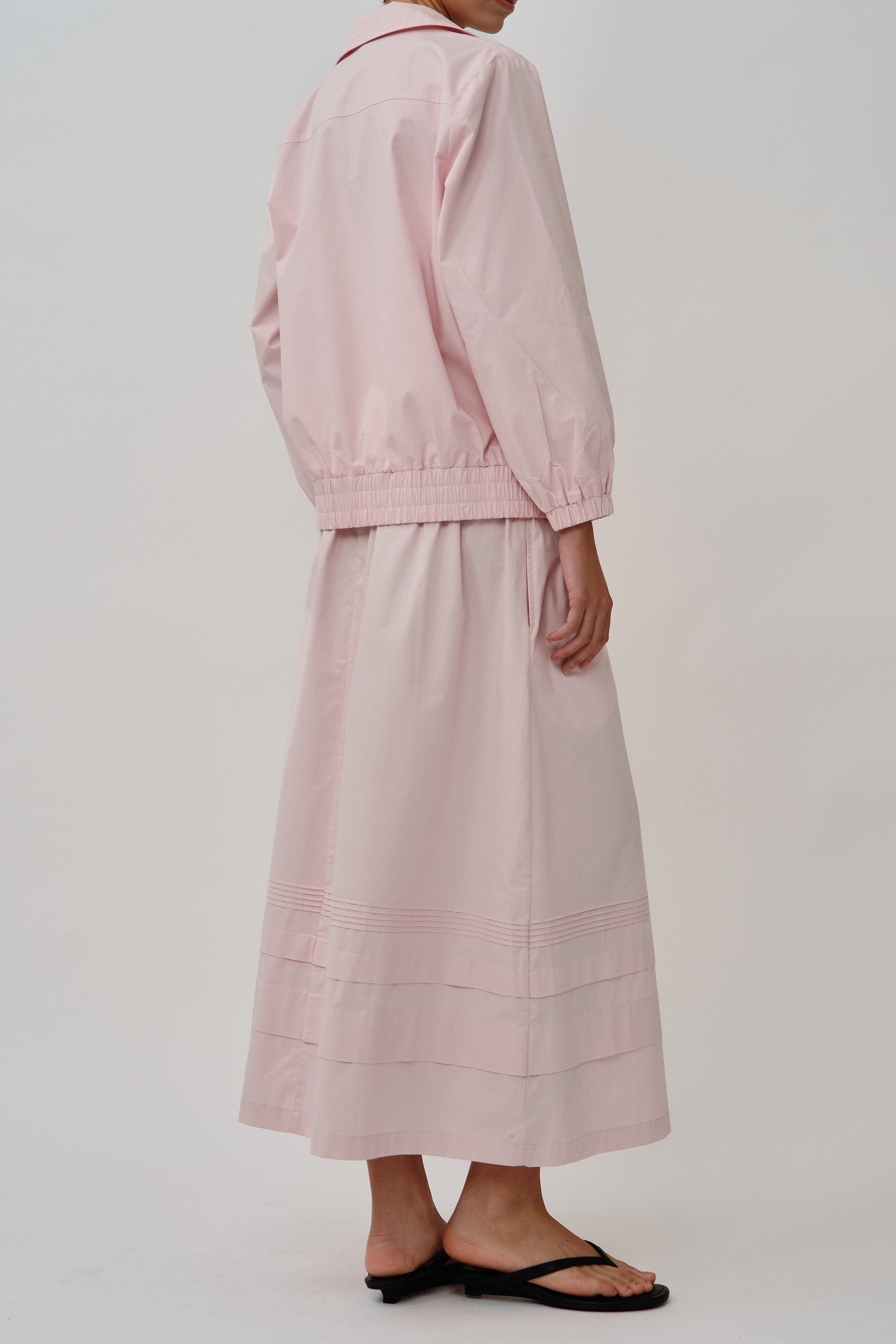 Escapade Pleated Skirt in Pink